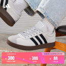 adidas T头鞋 VL COURT 2.0复古板鞋德训鞋男女阿迪达斯轻运动   灰色/黑色/银色   37
