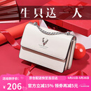 啄木鸟（TUCANO）包包女款2025年牛皮链条小方包单肩斜挎包520送女朋友礼物