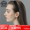 Royal sasa皇家莎莎发饰发窟复古头箍仿水晶宽边发箍压发卡子头饰成人