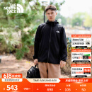 北面（The North Face）【溯水系列】男Zephyr防晒衣UPF40+轻薄可打包防水25春夏8BW8 JK3/黑色 XL