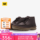 CAT卡特工装靴男士马丁靴防滑厚底户外英伦风牛皮靴子P725410N3EDC17 深褐 42