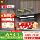 米家小米欧式顶吸抽油烟机净烟机P2 家电国家补贴20%以旧换新油烟机天然气燃气灶MJ06CY【套装商品】