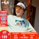 FILA【竹林多彩T】斐乐童装儿童抗菌短袖T恤2025年夏季男女童上衣