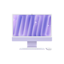 【99成新】Apple/苹果AI/iMac24英寸M4(10+10核)16G 512G紫色一体式电脑Z1EU0002Z  
