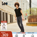 Lee凉凉裤春夏726标准直脚怀旧复古轻薄黑灰色男牛仔裤潮流A06394 黑灰色 32