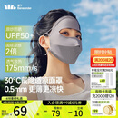 蕉下（beneunder）脸基尼女全脸防晒医美面罩防紫外线口罩高颜值骑行面罩护脸深黛灰
