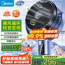美的（Midea）【变频轻音】空气循环扇家用遥控电风扇四季净化扇轻音落地扇99%抑菌桌面小风扇大风力风扇GDG24ZR