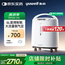 鱼跃（Yuwell）制氧机医用吸氧机家用老人5L升级氧气机6L7F-6W中重度缺氧国补