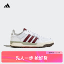 adidas ENTRAP休闲少年感复古篮球鞋男女春季新款阿迪达斯官方 白色/红色     38