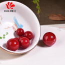 DOLP珊瑚散珠子单珠深红色天然日料多规格大颗粒diy首饰七多宝配佛珠 18MM 单颗