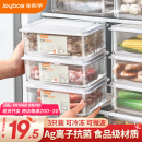 佳帮手冰箱保鲜盒食品级抗菌收纳盒密封水果蔬菜冷冻盒1000ml3只装