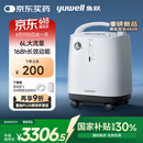 鱼跃医用制氧机吸氧机静音家用老人5L升级6L升8F-6AW中重度缺氧国补