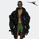 加拿大鹅（Canada Goose）【Snow Goose系列】Valor男女同款图案版派克大衣 1546UCDP 9061 黑色 L