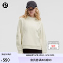 lululemon丨 Scuba 女士宽松款侧开口连帽衫 LW3IU6S 骨白 M /L