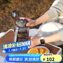 乐扣乐扣（LOCK&LOCK）小水库大容量塑料运动水杯户外冷水壶刻度把手男女杯子1.6L灰色