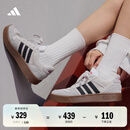 adidas「小锯齿」D-PAD CLASSIC休闲美高风复古篮球板鞋阿迪达斯 浅灰/黑色/浅猩红   42