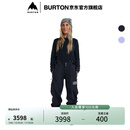 BURTON伯顿官方女士DAYBEACON 3L背带裤舒适滑雪防泼水裤子240181 24018100001 M
