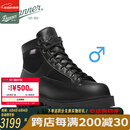 DANNER 丹纳都市户外休闲Patrol 6寸帮男款高帮复古美式工装皮靴马丁靴 25200 黑色 男EE宽版 43