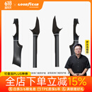 固特异适用于特斯拉焕新ModelY出风口防护板后门槛座椅护角车轮挡泥配件 焕新Model Y 前后排门槛防护板