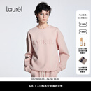 Laurèl【长绒棉】25秋新款宽松休闲logo卫衣女LWD366Z005DX 浅粉色 S