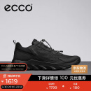 爱步（ECCO）运动鞋男 网面透气轻盈户外休闲跑步鞋 驱动系列820264 黑色41