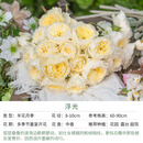 天狼月季庭院阳台盆栽玫瑰蔷薇好养花卉新手推荐耐寒耐热绿植花苗 浮光 1.2升