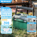 STANLEY户外保温箱便携垂钓户外露营神器保鲜车载保温保冷箱15.1升-绿色