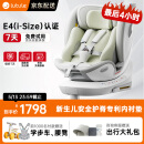路途乐儿童安全座椅0–12岁全龄i-Size认证婴儿360度途跃pro粽野绿-智能