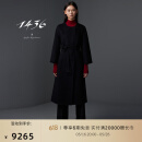 1436珍稀小山羊绒时尚高级感气质女士大衣 黑 165/88A/L