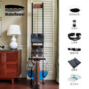 沃特罗伦（WaterRower）【美国进口】【纸牌屋】家用智能水阻划船机实木健身器材胡桃木 轨道有雕刻LOGO 菁智款