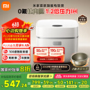 米家小米电饭煲0氟涂层钛内胆不粘3L家用2-3人 IH加热3D压力智能APP多功能电饭锅煮饭锅煮粥锅 P1 