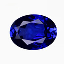 茗福匠天然级人气椭圆形坦桑石裸石大师级切割高火彩净度蓝宝石戒面 椭圆形-12X16mm