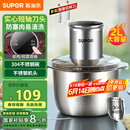 苏泊尔（SUPOR）绞肉机家用 绞馅机 碎肉机 电动多功能料理搅拌打肉饺子肉馅蒜蓉机JRJ02S-G200