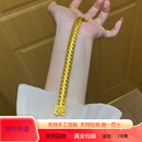 展缘黄金三马鞭手链女新款999足金包银时尚轻奢手饰生日礼物送女友 重约55克左右 包金2.5克