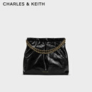 CHARLES&KEITH子母链条大容量流浪包单肩包生日礼物CK2-40671449