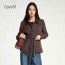 Laurèl【Giolica花纱】劳芮新款小香风外套女LWL353W00900 红粉混色 S 160/84A