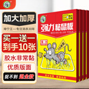 坤宁王粘鼠板超强力粘板老鼠贴药捕鼠一窝端神器灭鼠驱鼠器家用大号加厚