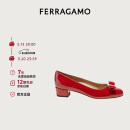 菲拉格慕（Ferragamo）女士Vara蝴蝶结高跟鞋  0591964_1D _ 65/37码 礼物送女友