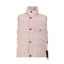 【95成新】STONE ISLAND 石头岛 25秋冬 户外旅行男 羽绒马甲 粉色 S