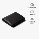 Bellroy澳洲 Note Sleeve Premium 春季新款皮革短夹机能钱包 经典黑