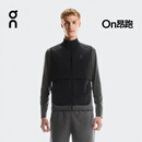On 昂跑 Weather Vest 2025 秋冬新品男款轻量填充跑步马甲 Black | Eclipse 黑 | 日食黑 XL