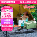 英得尔车载冰箱20L低噪音(≤35分贝)车家两用12V24v220V-S20绿APP智能款