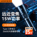 神火（SupFire）RX50手电筒强光变焦超长续航野外生存超亮军远射户外家骑行专用灯