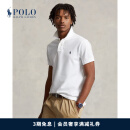 Polo Ralph Lauren 拉夫劳伦【大秀同款】男装 经典款修身网格短袖网球衫RL12673 100-白色 M