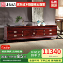 善匠良品 红木家具印尼黑酸枝 (学名:阔叶黄檀) 电视柜 实木地柜 客厅储物地柜电视柜 2.2米电视柜