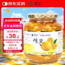 全南蜂蜜柠檬茶1kg 韩国原装进口果酱VC水果茶 搭配早餐冷热冲饮0脂