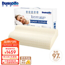 邓禄普（Dunlopillo）盖伊雅舒睡波浪枕 荷兰进口特拉雷Talalay天然乳胶枕物理发泡工艺