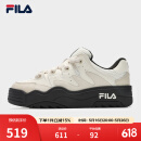 FILA 斐乐官方女鞋ROSETTA摩登板鞋春新款斑斓鞋运动鞋休闲鞋 奶白/杏仁奶白-GA 37.5