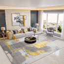东方地毯 现代简约轻奢地毯客厅金色亮丝沙发茶几垫卧室满铺大面积床边毯 AD-02 2.4x3.3米