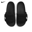 耐克NIKE休闲鞋男一字拖OFFCOURT ADJUST拖鞋外穿DQ9624-001黑42.5